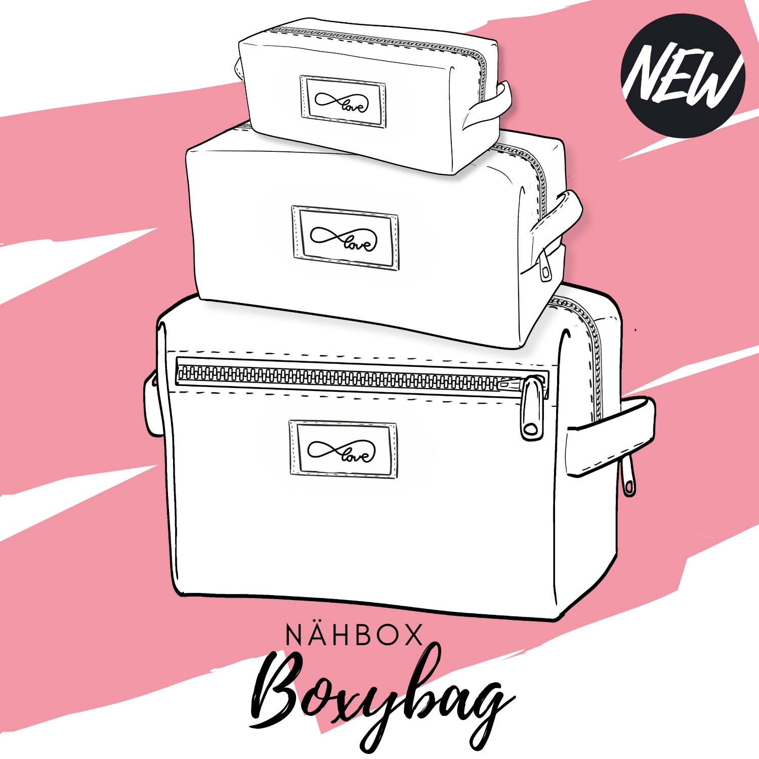 DIY Nähsets Boxybag